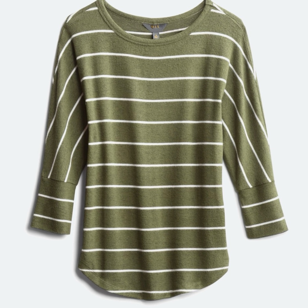 Olive Knit Top
